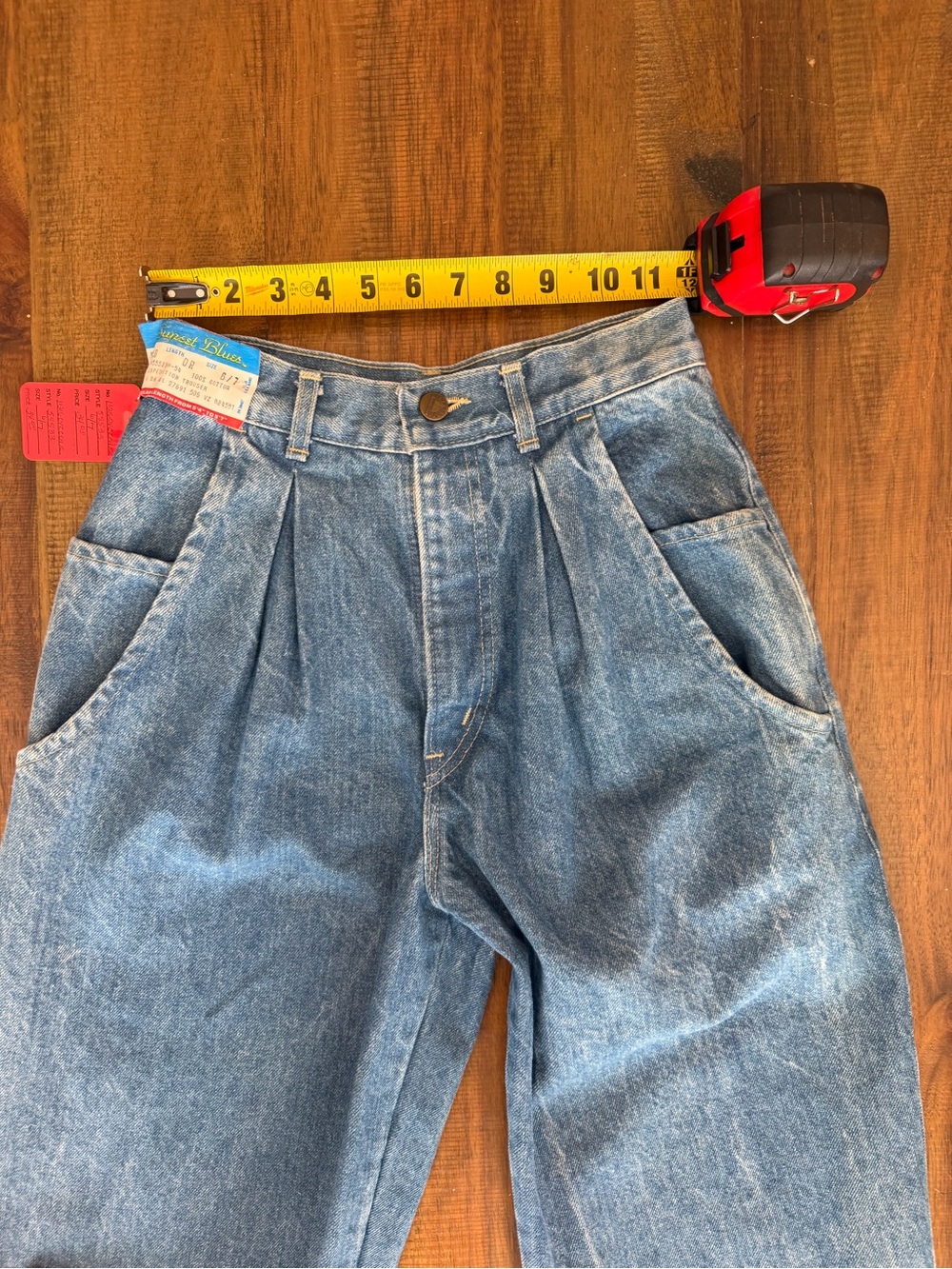 Sunset Blues Vintage 80’s Denim - Picture 5 of 14